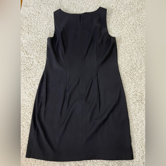 Women’s Size 14P AGB Elegant Black Sleeveless Dress - Picture 2 of 5